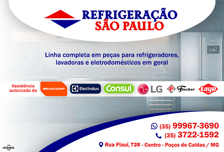 REFRIGERAÇÃO SÃO PAULO WHATSAPP, 99967-3690 - Click & Disk